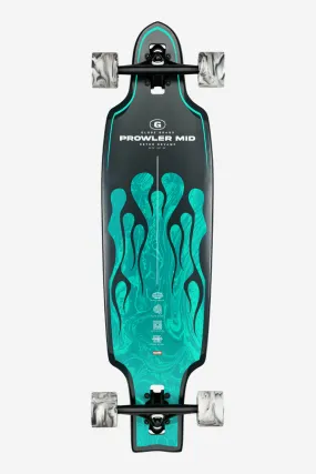 Prowler Mid - Green Flames - 34 Longboard